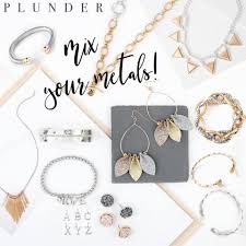 mixed metal jewellery